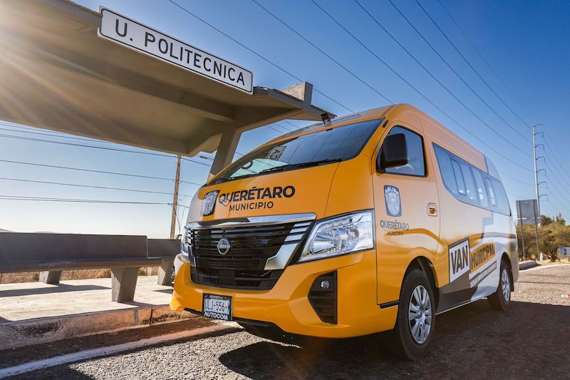 Transporte comunitario gratuito en Santa Rosa Jáuregui rebasa los 145 mil viajes
